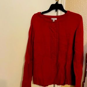 Red sweater never worn